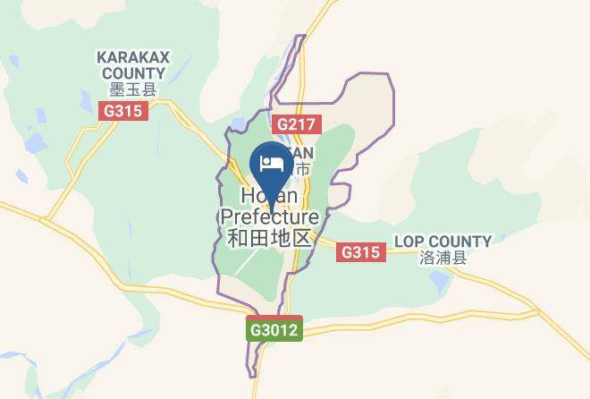 Hotan Region - Tianyu Hotel Maps