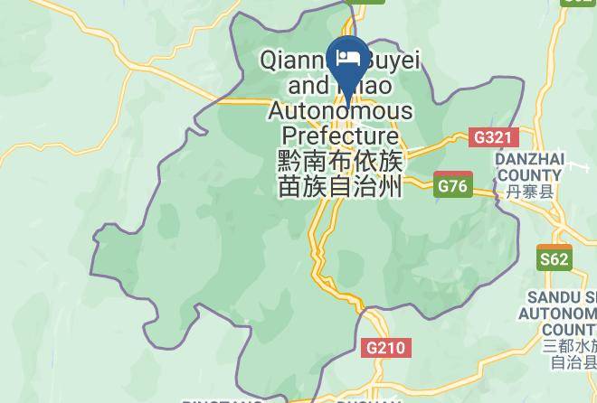 Qiannan Aut Prefecture - Tianyu Hotel Maps