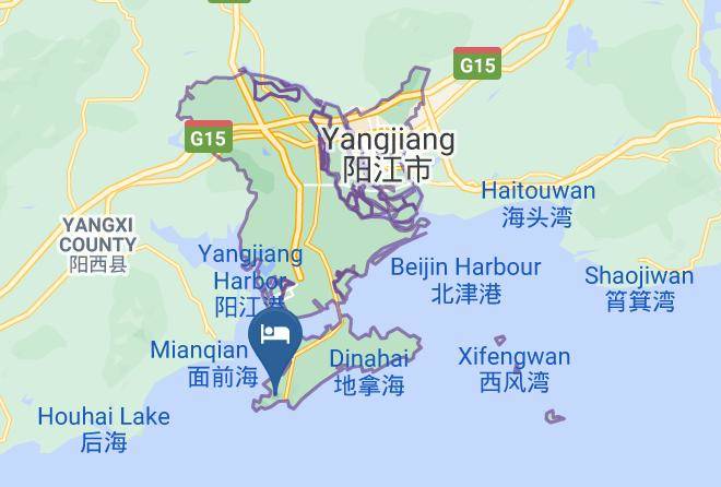 Yangjiang - Tianyu Leisure Hotel Maps