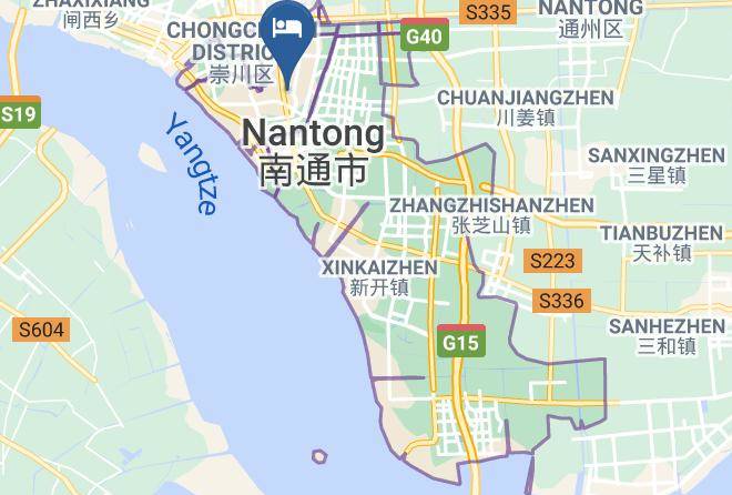Nantong - Tianyu Zhixing Express Hotel Nantong Nanchuanyuan Maps