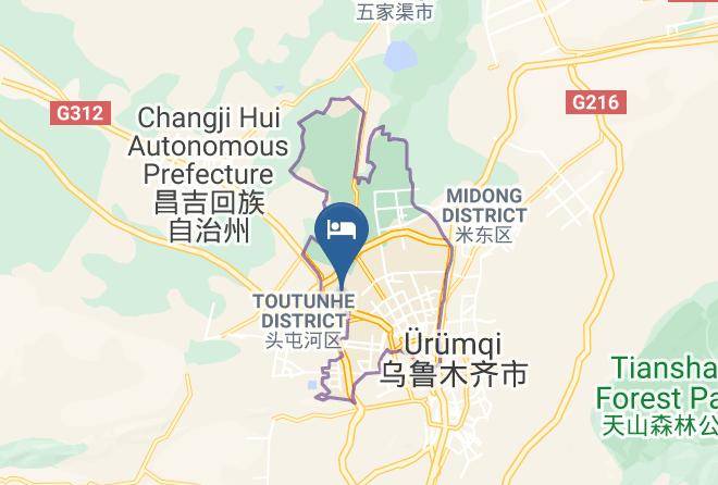 Urumqi - Tianyuan Hotel Maps