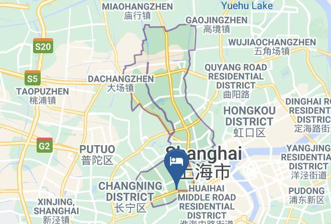 Jing An District - Tianyue Business Hotel Maps