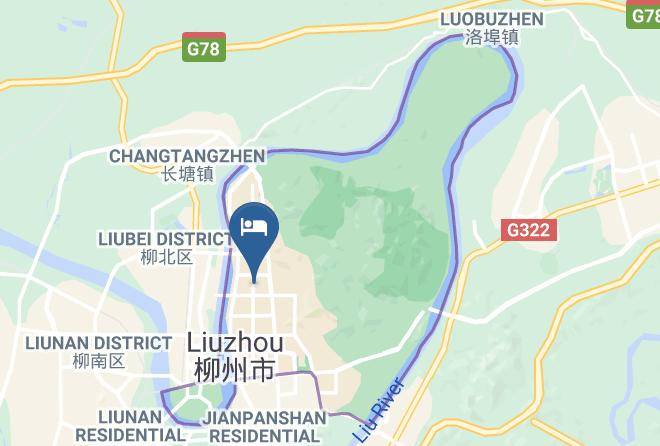 Liuzhou - Tianyue Hotel Maps