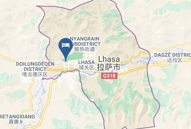 Lhasa - Tianzhu Business Hotel Maps