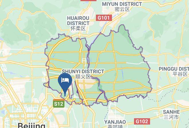 Shunyi District - Tianzhuyuan Maps