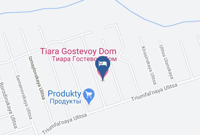 Domodedovo - Tiara Gostevoy Dom Maps