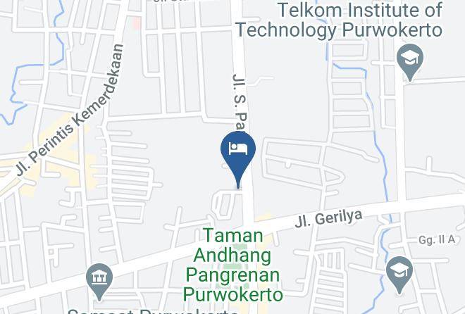 Banyumas Regency - Tiara Hotel & Resort Maps
