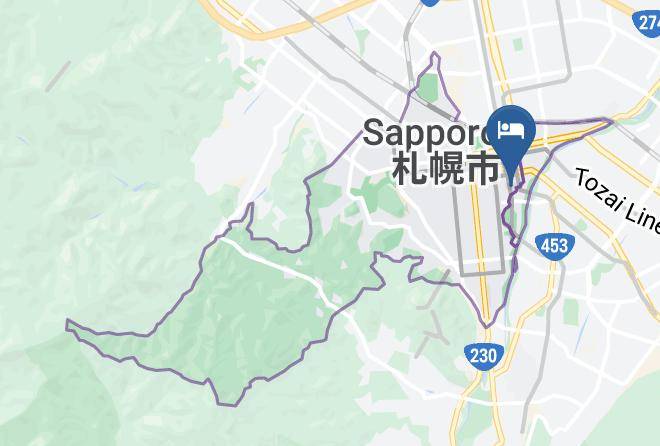 Tiara Hotel Sapporo Susukino Map