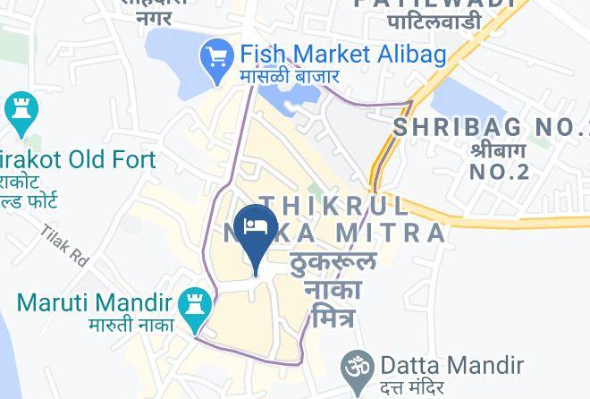 Alibag - Tiara Resort Maps