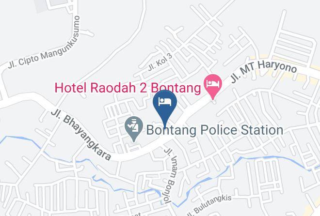 Kota Bontang - Tiara Surya Hotel Maps
