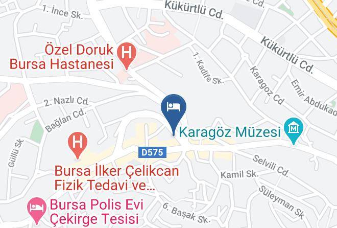 Osmangazi - Tiara Hotel & Spa Maps