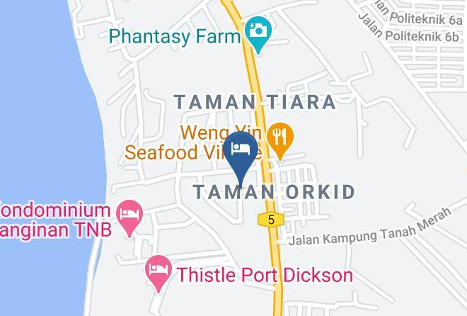 Sirusa - Tiara Vacation Home Maps