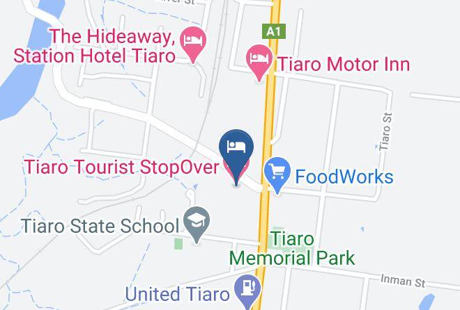 Fraser Coast - Tiaro Tourist Stopover Maps