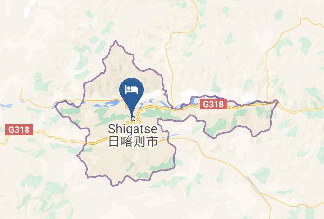 Xigaze - Tibet Gangjian Shigatse Hotel Maps
