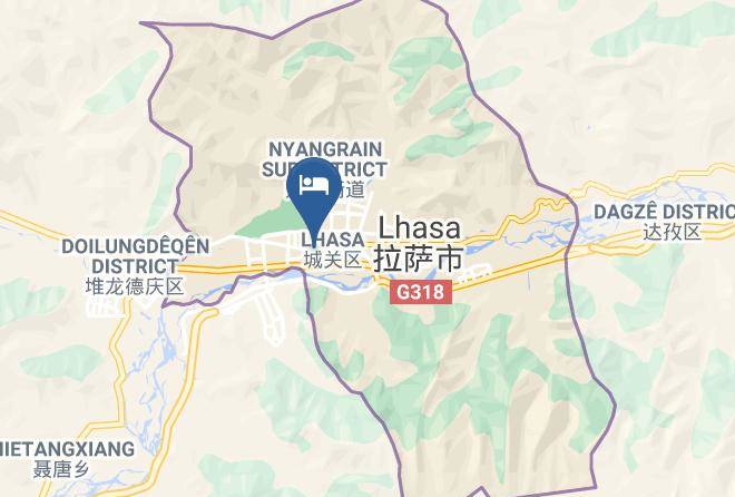 Lhasa - Tibet Hongshan Hotel Maps