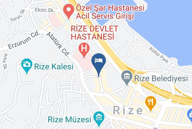 Rize Eminettin - Tibet Otel Maps