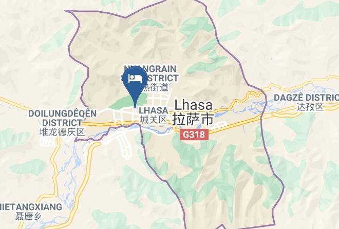 Lhasa - Tibet Tianhai Hotel Maps