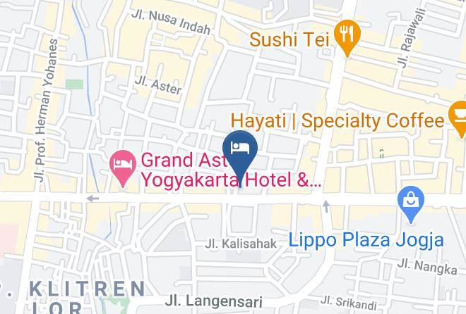 Kota Yogyakarta - Tickle Hotel Maps