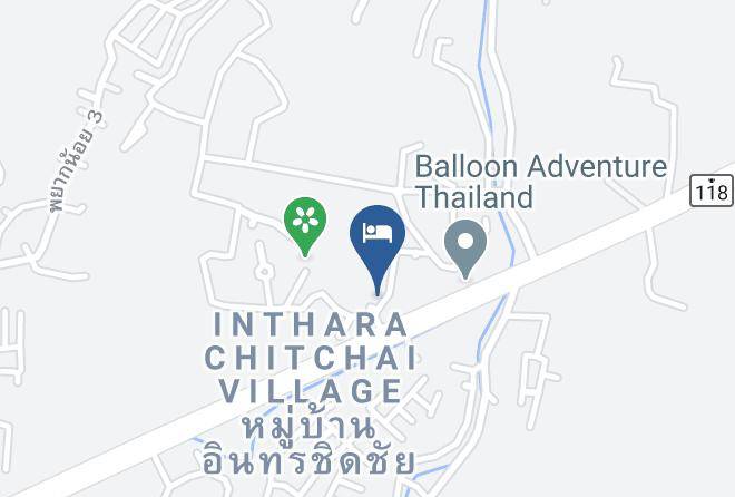 Amphoe Doi Saket - Tiddin Backpacker Resort Maps