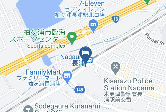 Sodegaura City - Tide Business Hotel Maps