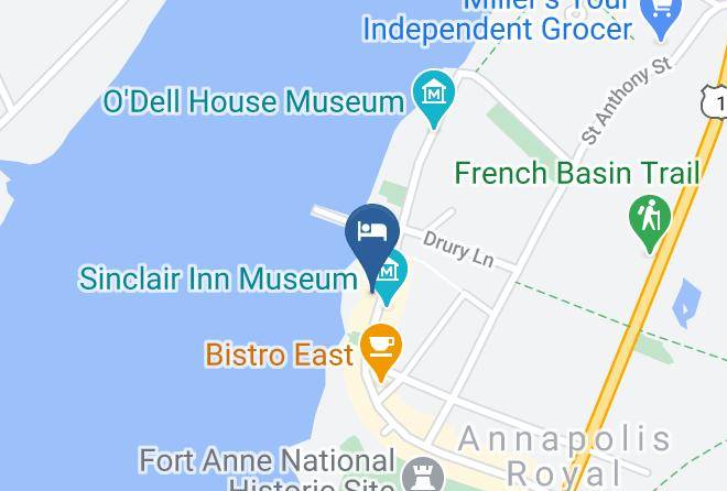 Annapolis - Tides & Time Vacation Home Maps