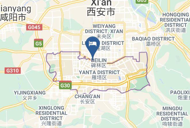 Xi An - Tie Tong Commercial Hotel Maps