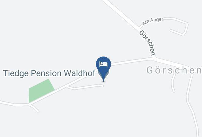 Burgenlandkreis - Tiedge Pension Waldhof Maps