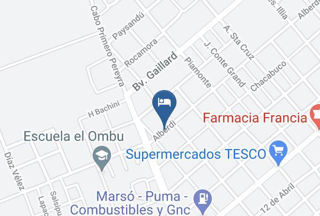 Colon - Tiempos Verdes Cabanas Maps