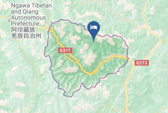 Aba Zangzu Qiangzu Aut Prefecture - Tiergarong Post Station Maps