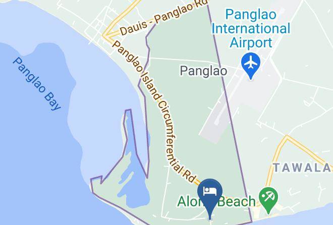 Tierra Azul Alona Beach Resort Map