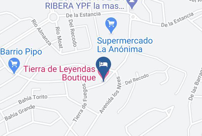 Ushuaia - Tierra De Leyendas Boutique Hotel Maps
