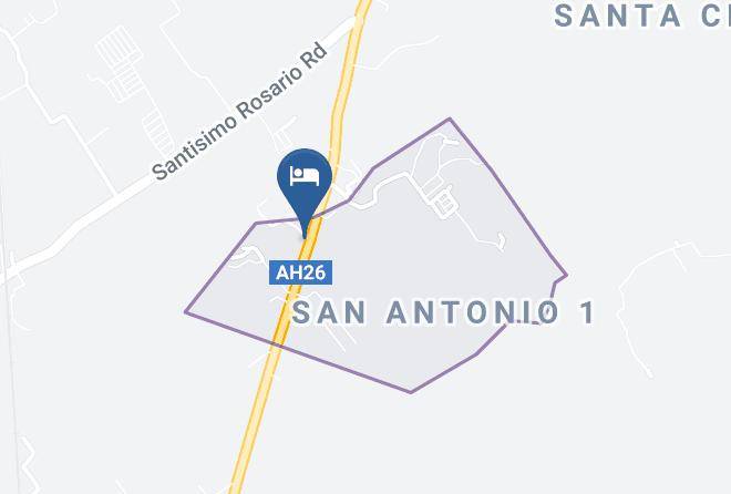 Tierra De Oro Hotel & Resort Map