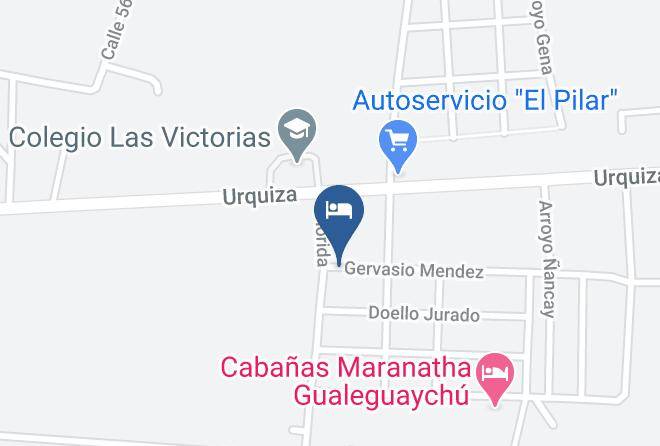 Gualeguaychu - Tierra Mandarina Cabanas Maps