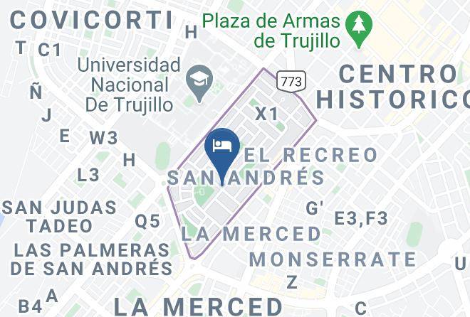 Tierra Viva Trujillo Map