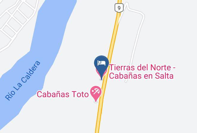 La Caldera - Tierras Del Norte Cabanas En Salta Maps
