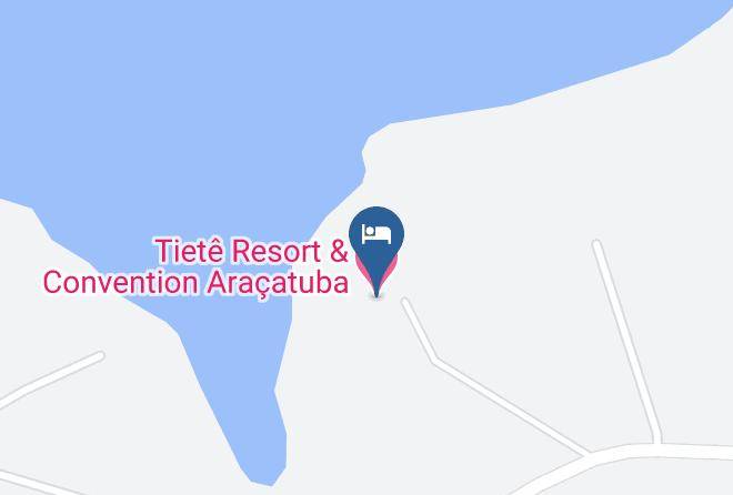 Aracatuba - Tiete Resort & Convention Aracatuba Maps