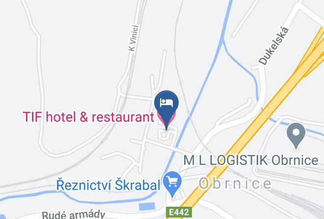 Most - Tif Hotel & Restaurant Maps