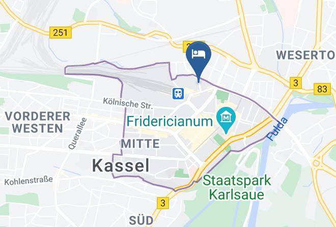 Kassel - Hotel Tiffany Maps