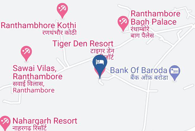 Sawai Madhopur Sub District - Tiger Den Resort Maps