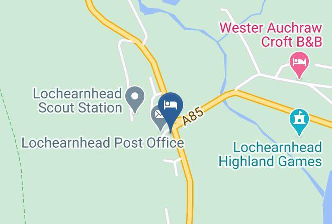 Stirling - Tigh Na Crich Bed And Breakfast Maps