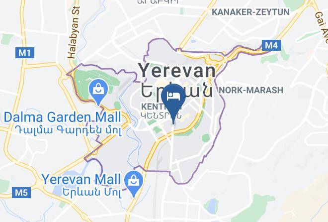 Yerevan - Hotel Tigran Mets Maps