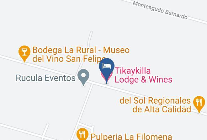 Maipu - Tikaykilla Lodge & Wines Maps