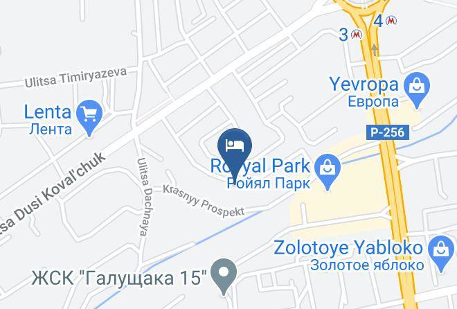 Tikhaya Ploshchad' Map