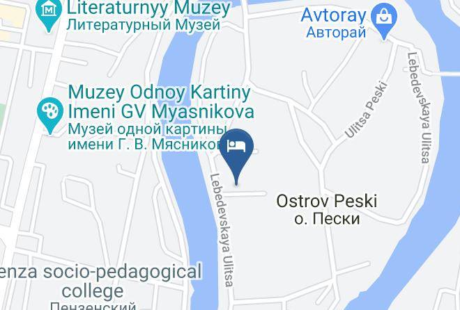 Penza - Tikhaya Pristan' Maps