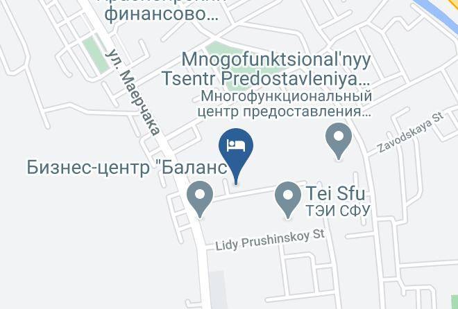 Krasnoyarsk - Tikhiy Omut Gostinichnyy Kompleks Maps