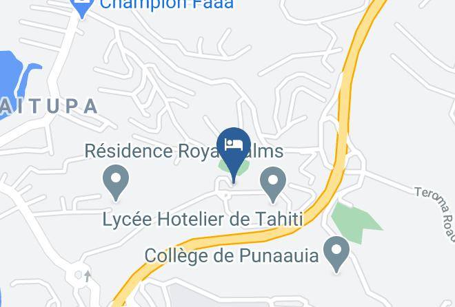 Puna Auia - Tiki Hotel Maps