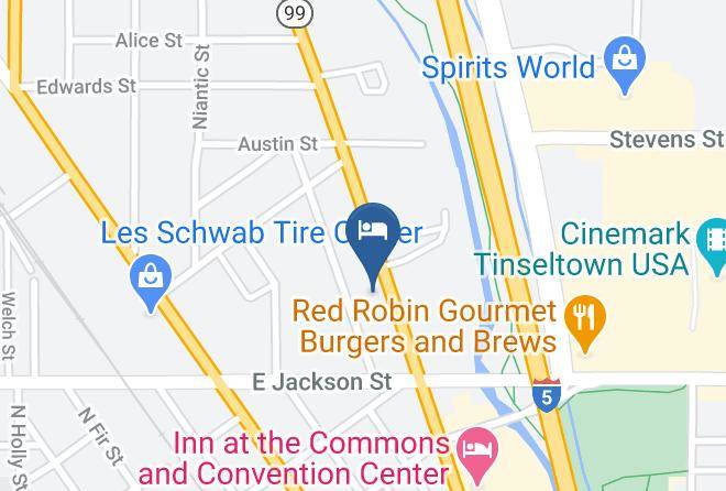 Jackson - Tiki Lodge Motel Maps