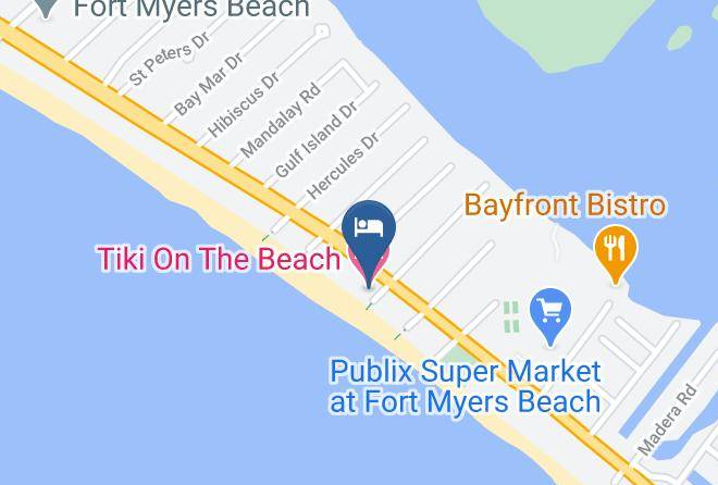 Lee - Tiki On The Beach Hotel Maps