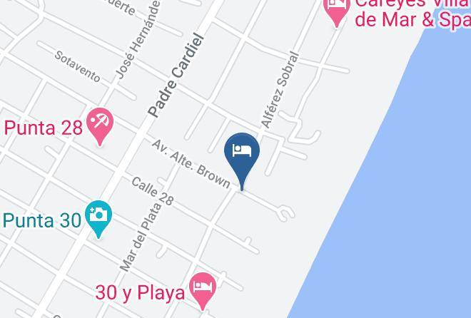 Villa Gesell - Tila Playa Maps