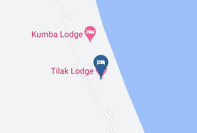 Praia Do Tofo - Tilak Lodge Maps